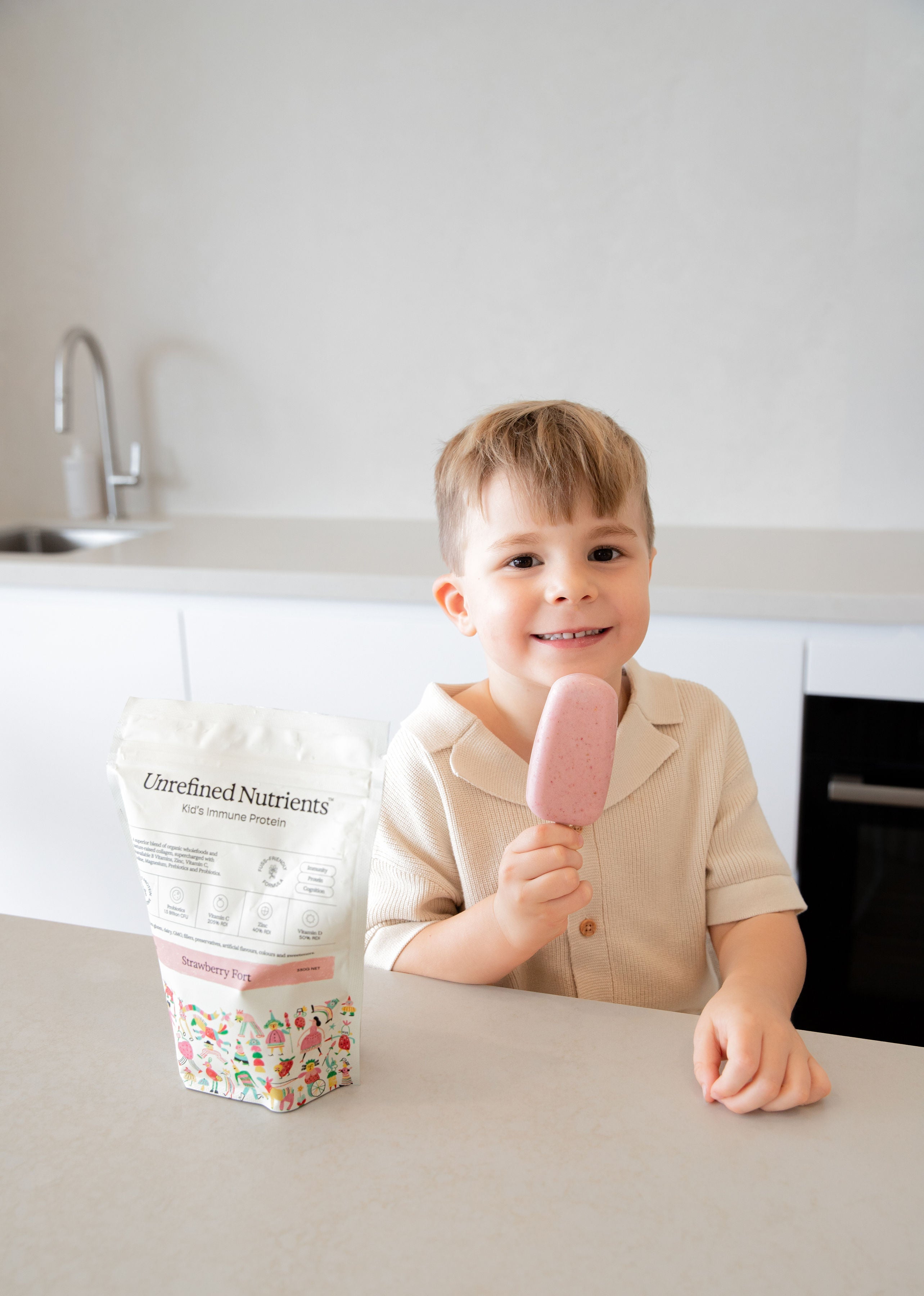 Sleepy-time Strawberry Ice Cream