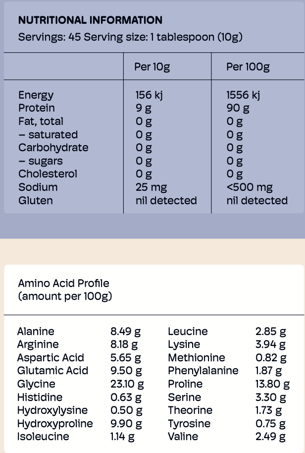 Grass-Fed & Finished Pure Collagen Peptides