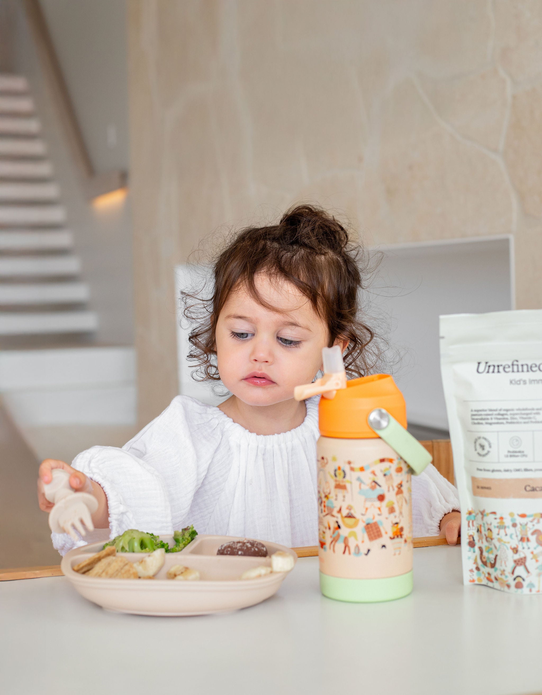 Unrefined Stainless Steel Kid&