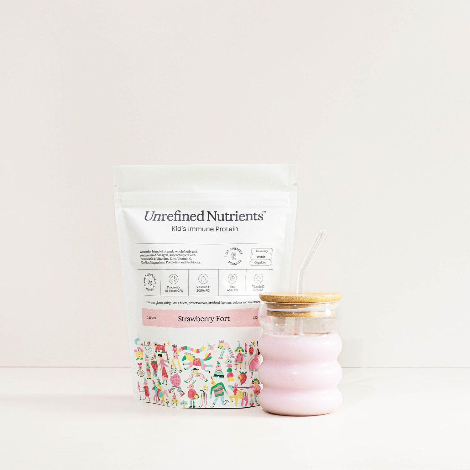 Immune Protein - Strawberry Fort (Pre-Order for November)