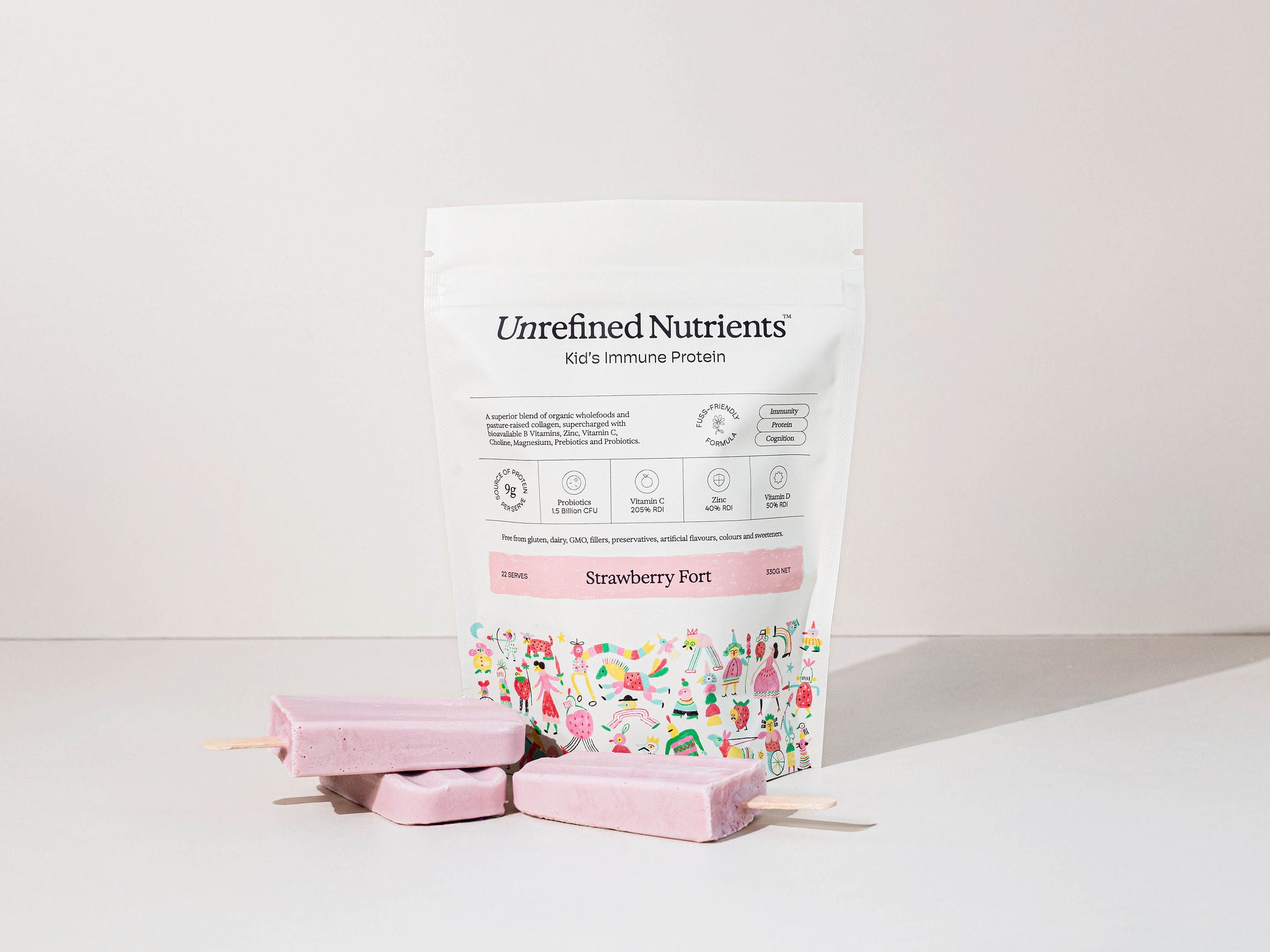 Immune Protein - Strawberry Fort (Pre-Order for End Oct)