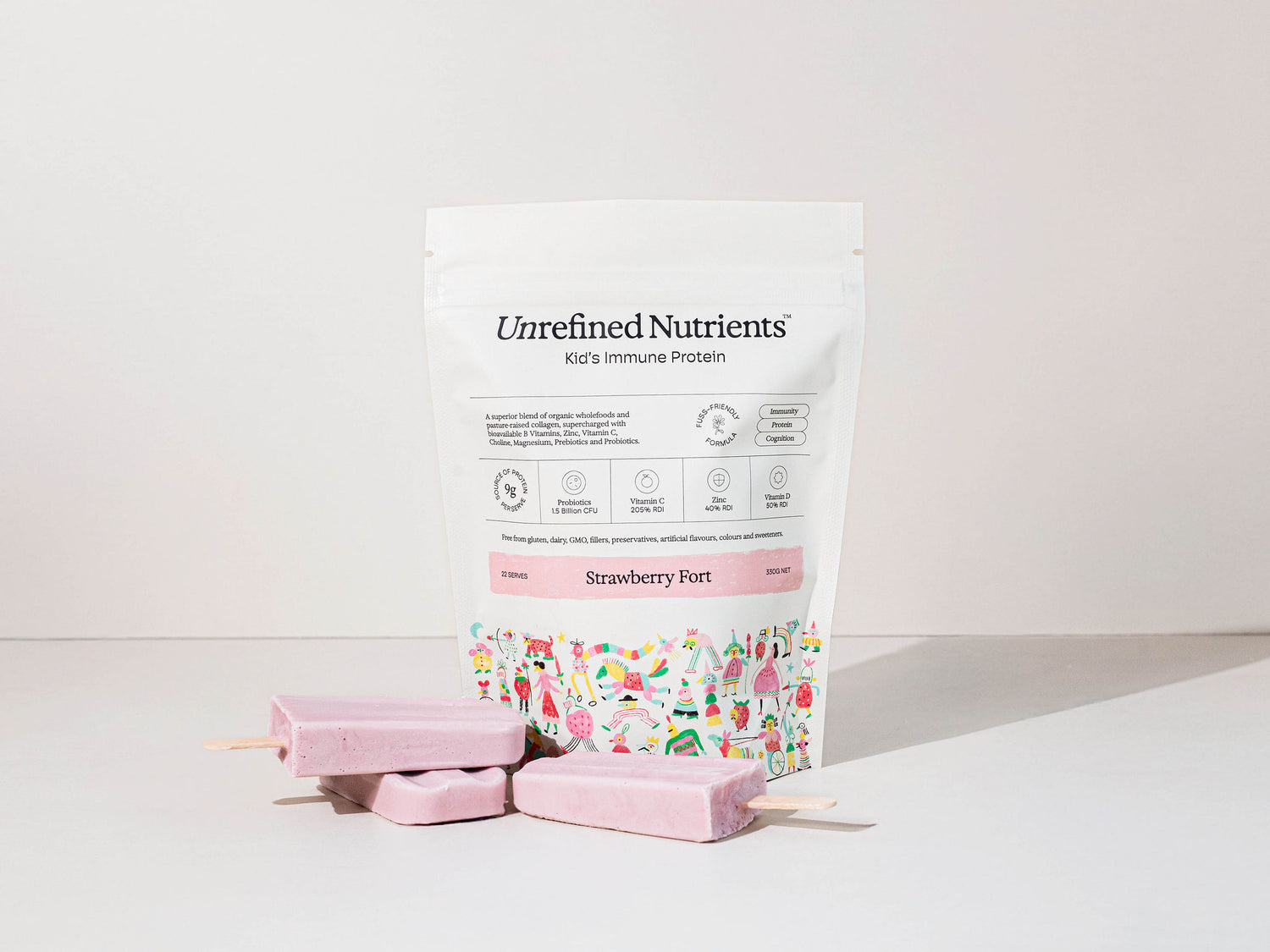 Immune Protein - Strawberry Fort (Pre-Order for November)