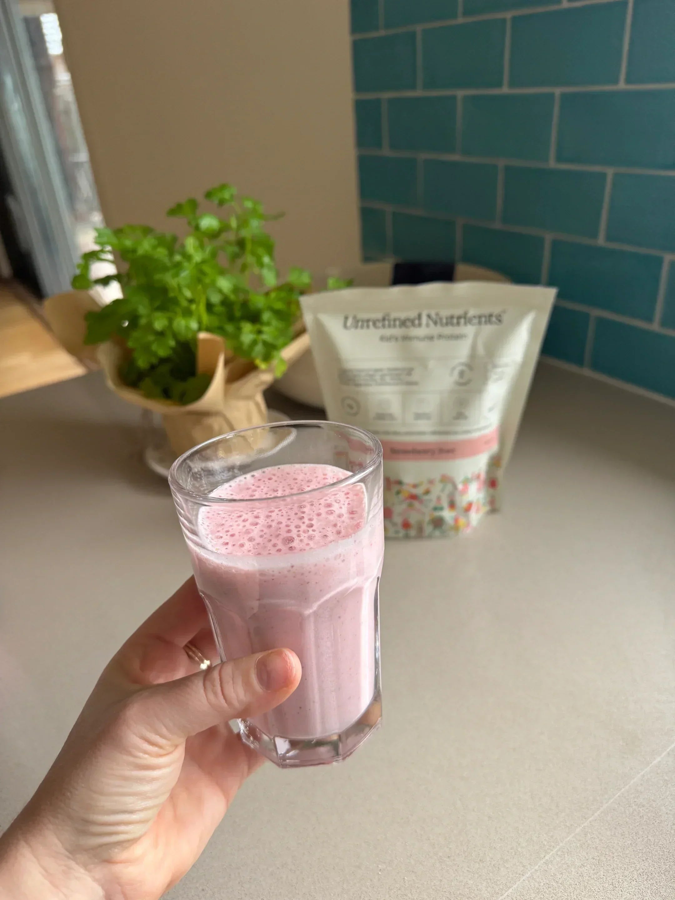 Toddler-Friendly Protein Milkshake