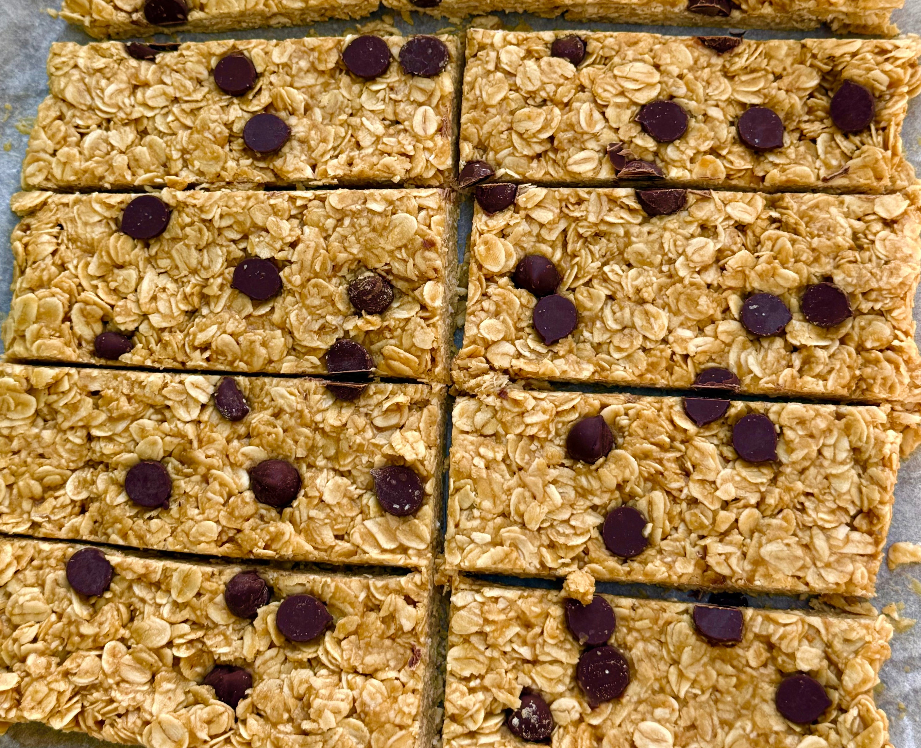 Chewy Choc Chip Muesli Bars
