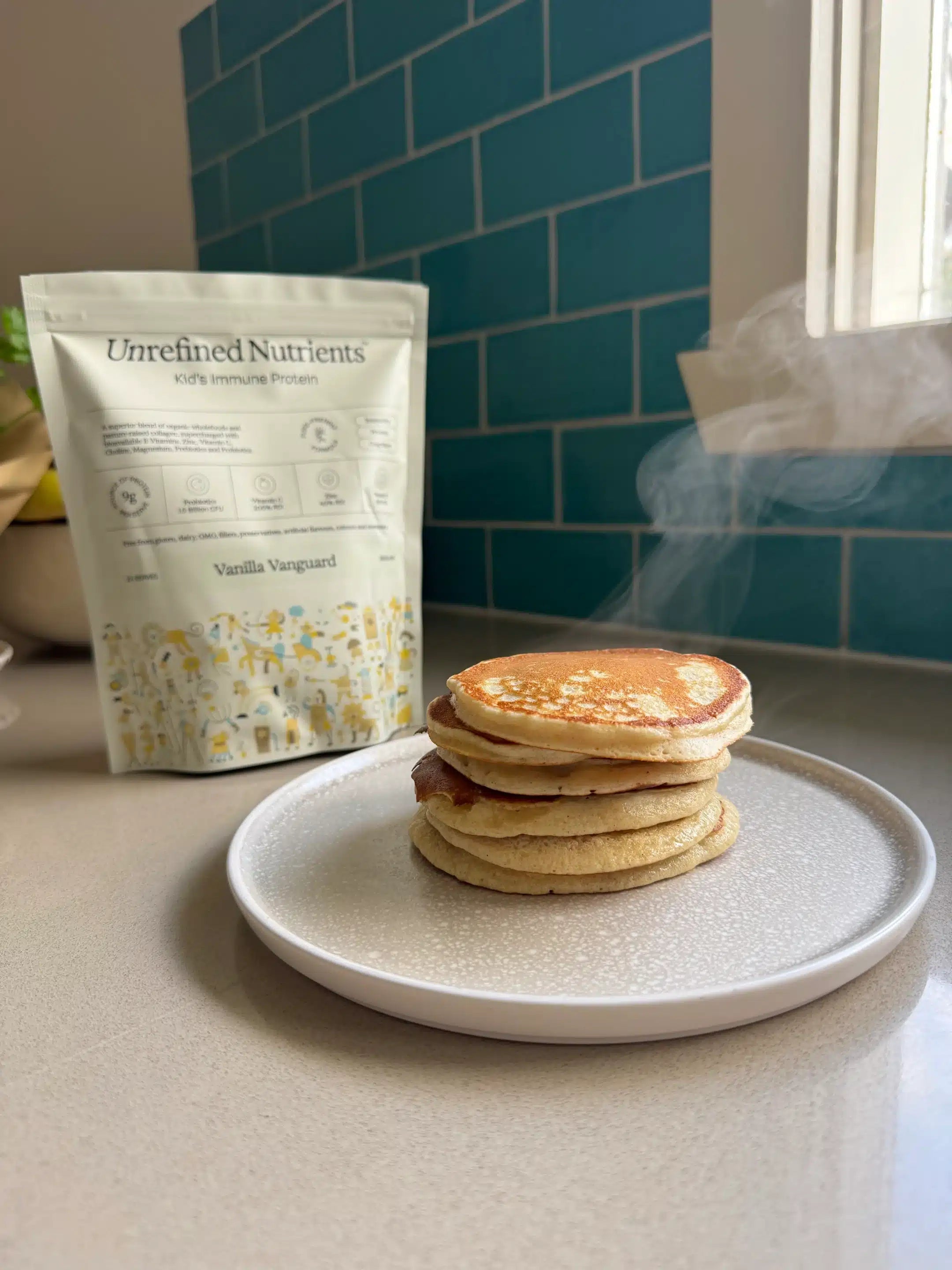 Perfectly Fluffy Protein Pikelets (toddler friendly)