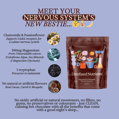 (NEW) Magnesium &amp; Chamomile Malt Hot Chocolate