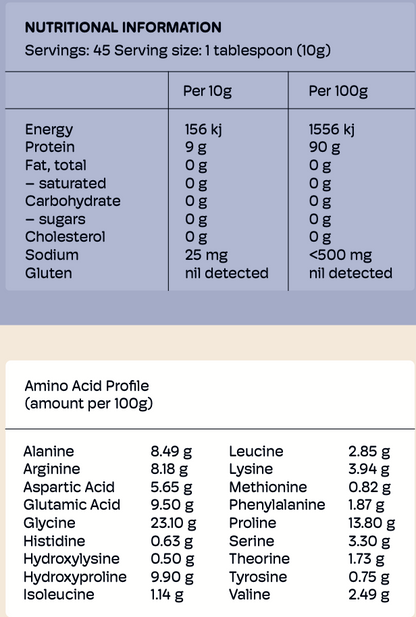 Grass-Fed &amp; Finished Pure Collagen Peptides