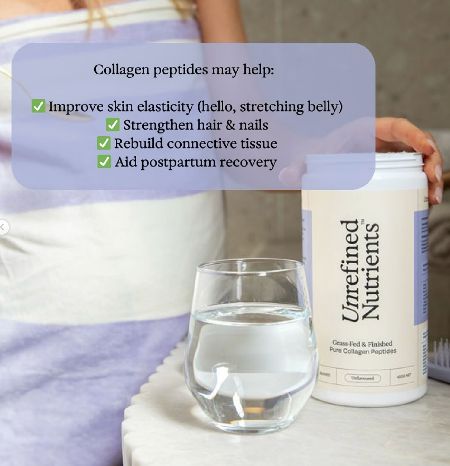 Grass-Fed &amp; Finished Pure Collagen Peptides