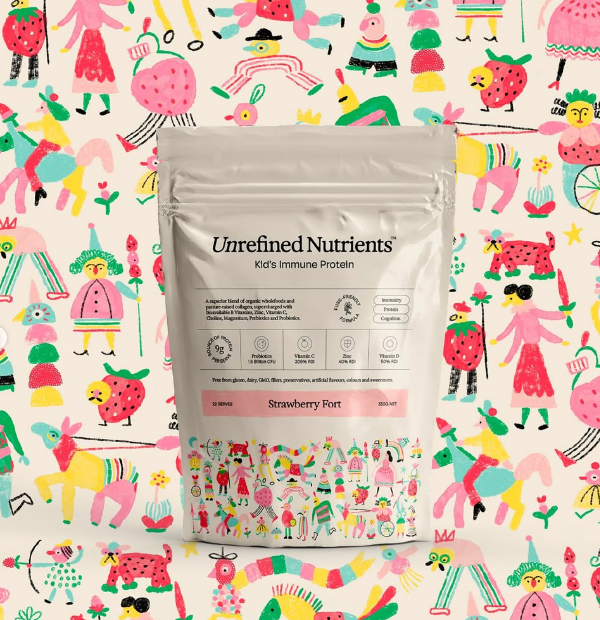 Immune Protein - Strawberry Fort