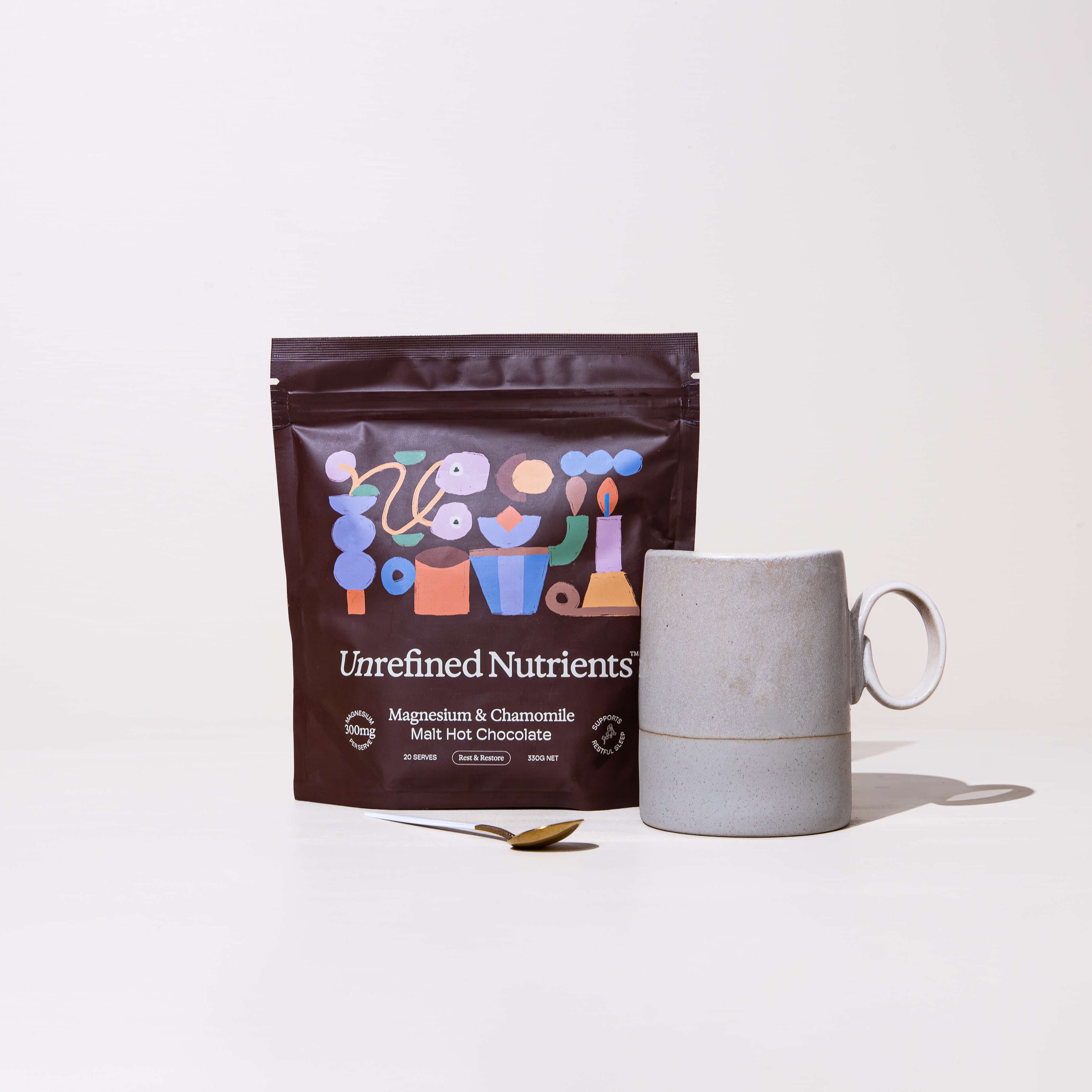 Magnesium &amp; Chamomile Malt Hot Chocolate