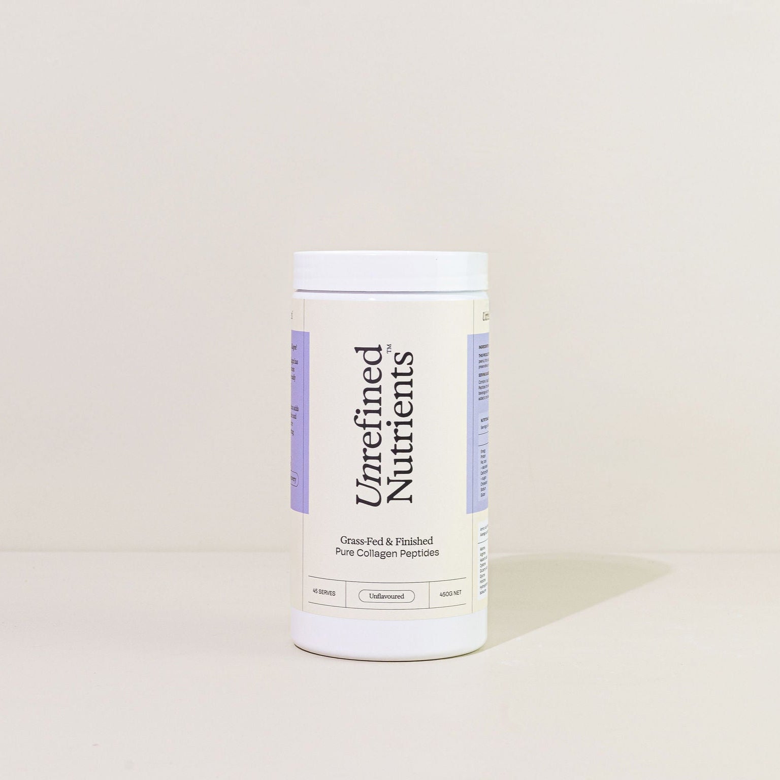 Grass-Fed &amp; Finished Pure Collagen Peptides (450g)