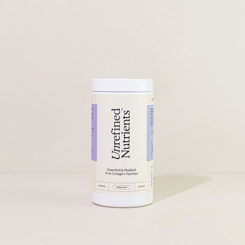 Unrefined Nutrients Grass-Fed & Finished Pure Collagen Peptides, unflavoured