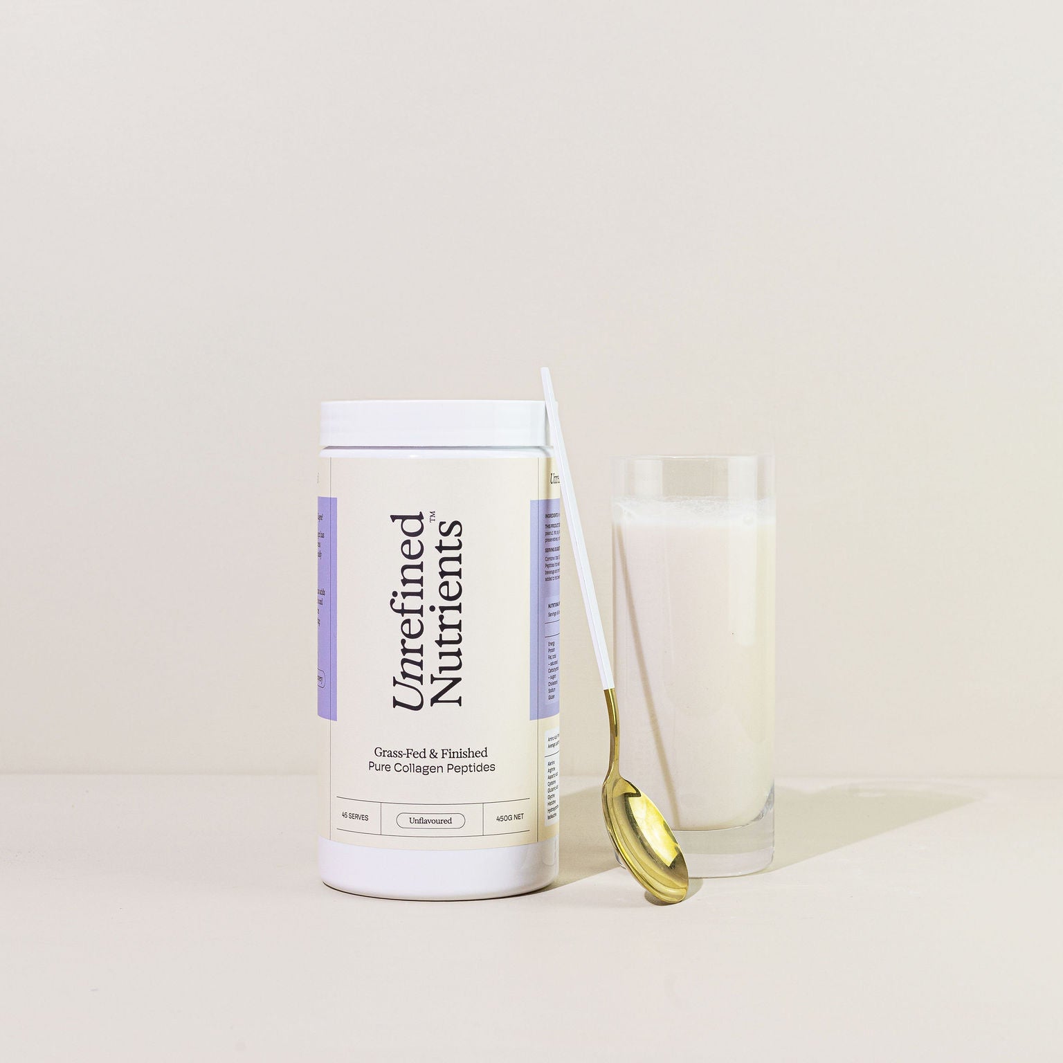 Grass-Fed &amp; Finished Pure Collagen Peptides (450g)
