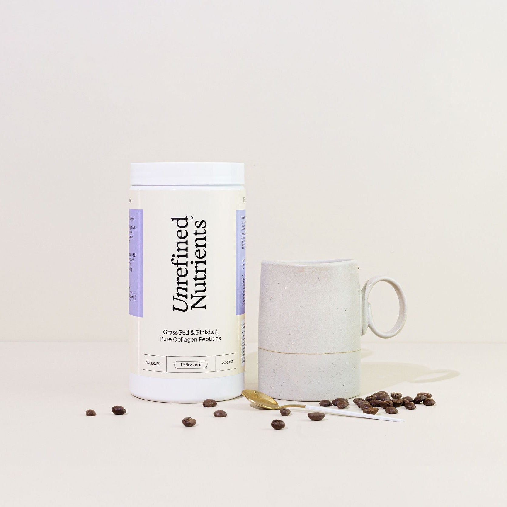 Grass-Fed &amp; Finished Pure Collagen Peptides (450g)